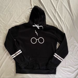 Harry Potter Lightning Pullover Hoodie